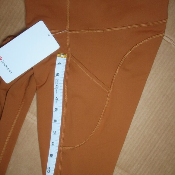 NWT Lululemon Invigorate HR Tight 25” Dark Terracotta | Size 6 - Picture 7 of 12